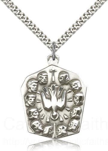 Sterling Silver Twelve Apostles Pendant 